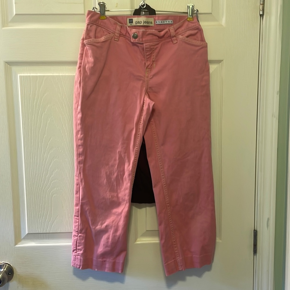 Gap jeans capris size 6 stretch - Picture 1 of 13